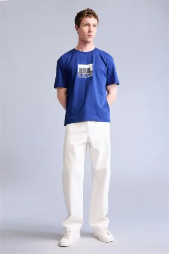 Resim Defacto Erkek T-shirt G5600AX/BE753