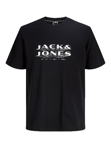 Resim Jack & Jones Jcofusıon Jj Brandıng Tee Ss Crew Neck Erkek T-Shirt 12289880