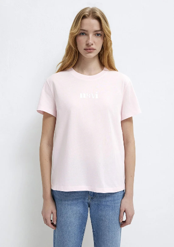 Resim Mavi Kadın T-shirt M1612241-89200