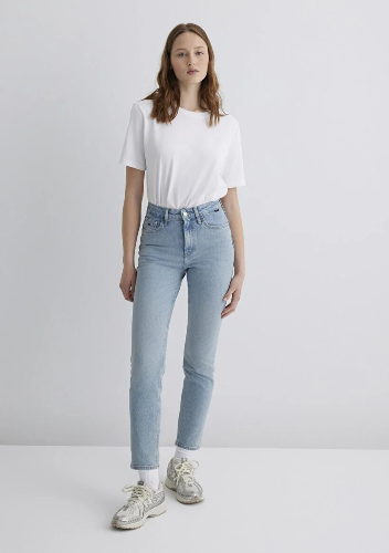 Resim Mavi Star Kadın Jean Pantolon M101077-87792