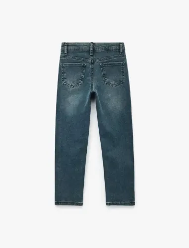 Resim Koton Erkek Çocuk Jean Pantolon 7WKB40003TD