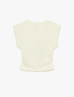 Resim Koton Kadın T-shirt 6SAK50241EK