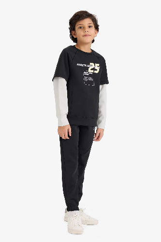 Resim Defacto Erkek Çocuk Eşofman Alt G6369A8/BK81