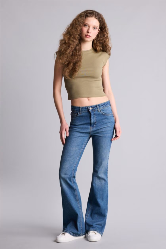 Resim Defacto Kadın T-shirt H1129AX/KH436
