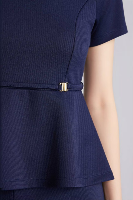 Resim Defacto Kadın T-shirt G9811AX/NV31