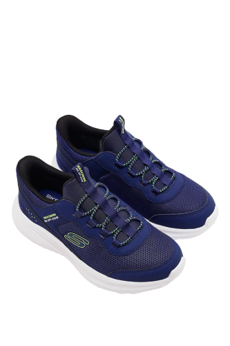Resim Skechers Bounder Pro Erkek Çocuk Spor Ayakkabı 404208L Nvy