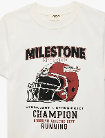 Resim Koton Erkek Çocuk T-shirt 6SKB10157TK