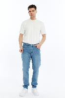 Resim Paul&More Erkek Jean Pantolon 5125 Mars