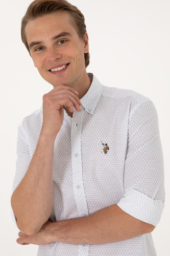 Resim U.S. Polo Assn. Marola Erkek Dokuma Gömlek 2108427
