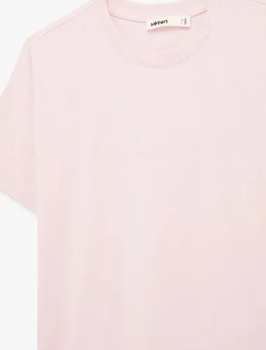 Resim Koton Kadın T-shirt 6SAK50068EK