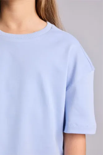 Resim Defacto Kız Çocuk T-shirt H7237A8/BE551