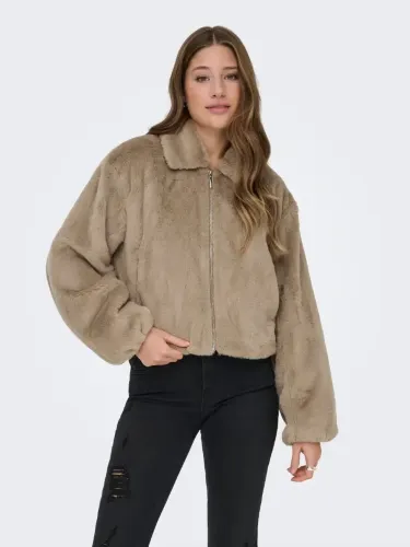 Resim Only Onldana Faux Fur Jacket Cc Otw Kadın Mont 15348987