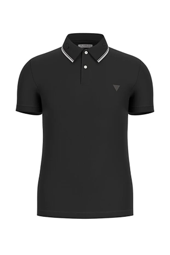 Resim Guess  Erkek  T-shirt M6RP66J1314-JBLK Nolan Ss  Polo