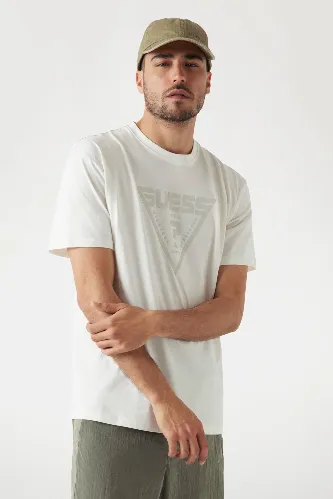 Resim Guess Azha Cn Over T-Shırt Erkek T-shirt Z4Bı02I3Z14-G018