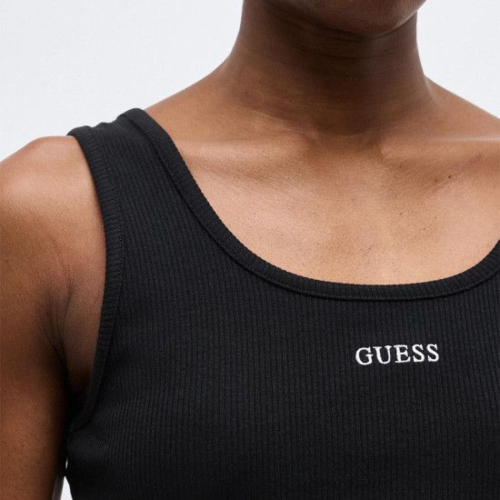 Resim Guess Athleisure  Kadın  T-shirt V6GP05K2970-JBLK Cırce Sl Rıb Tank Top