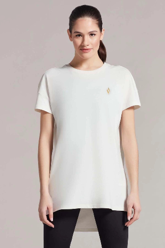 Resim Skechers  W Crew Neck Graphic Tee Kadın T-shirt S221482-3855