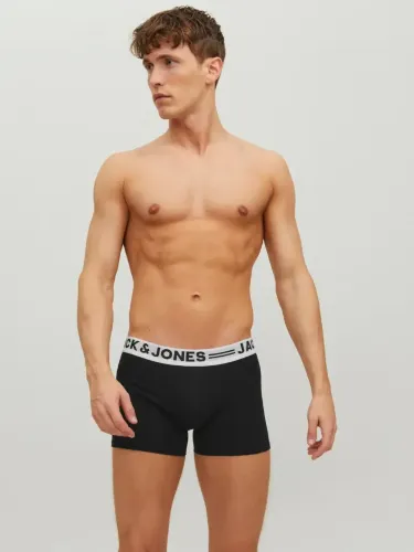 Resim Jack & Jones Sense Trunks 3-Pack Noos Erkek Boxer&Külot 12081832