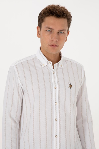 Resim U.S. Polo Assn. Sebastıan025K Erkek Dokuma Gömlek 2234519