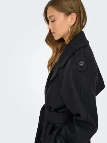 Resim Only Onldear-Trıllıon Long Belt Coat Pnt Noos Kadın Mont 15344734