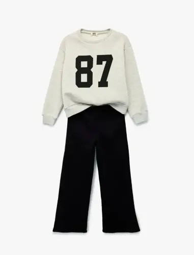 Resim Koton Kız Çocuk Sweat 7WKG10083AK