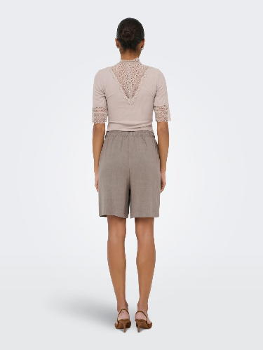 Resim Only Onlsıesta Mw Pull-Up Lın Bl Shorts Noos Kadın Penye Şort 15333032