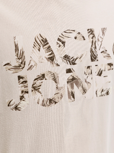 Resim Jack & Jones Jjejeff Logo Tee Ss Sn Erkek T-shirt 12288536