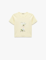 Resim Koton Kadın T-shirt 6SAL10103IK