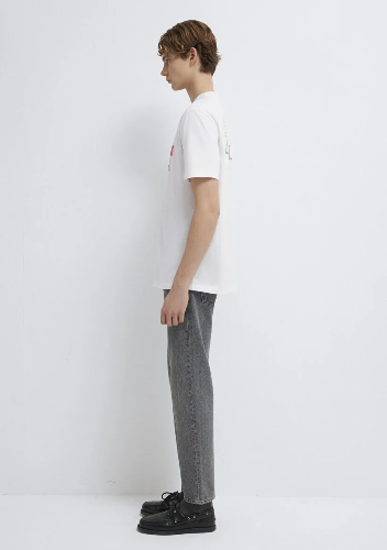 Resim Mavi Erkek T-shirt M0613185-620