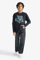 Resim Defacto Erkek Çocuk Uzun Kol Sweat E9585A8/NV86
