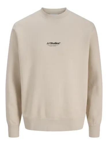 Resim Jack & Jones Jjesoho Sweat Crew Neck Noos Erkek Sweat 12278791