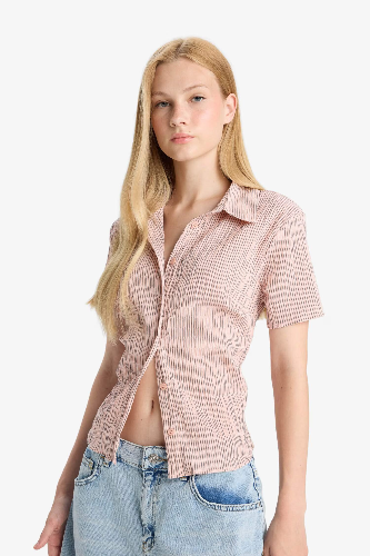 Resim Defacto Kadın Gömlek F4849AX/PN153