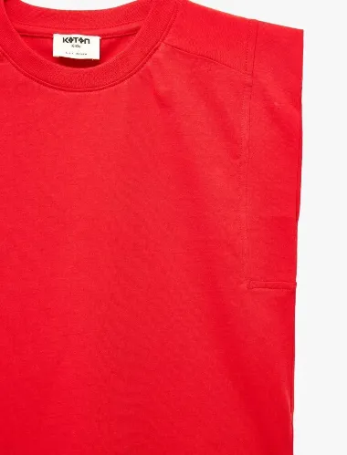Resim Koton Kız Çocuk T-shirt 6SKG10086AK