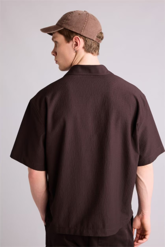 Resim Defacto Erkek Kısa Kol Gömlek F7974AX/BN337