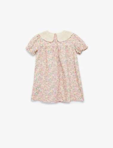 Resim Koton Kız Bebek Elbise 6SMG80041AW