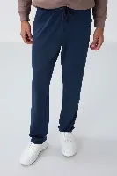 Resim T06Er-84682 Düz Paça Erkek Eşofman Alt