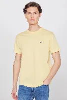 Resim Lee Erkek T-shirt L60UFQ818 Bisiklet Yaka