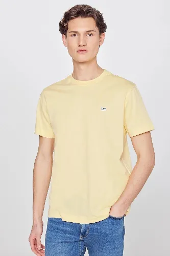 Resim Lee Erkek T-shirt L60UFQ818 Bisiklet Yaka