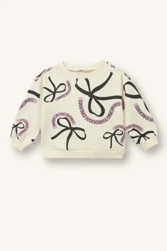 Resim Defacto Kız Bebek Sweat I4767A5/ER238
