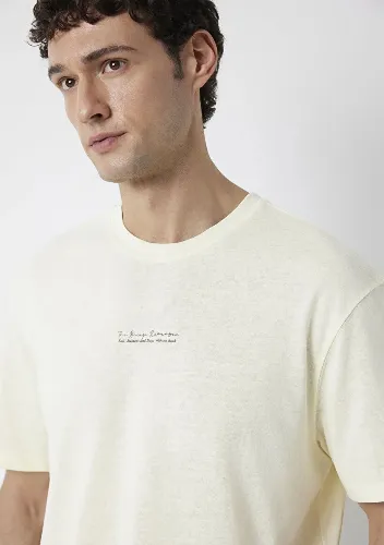 Resim Mavi Erkek T-shirt M0613319-89308