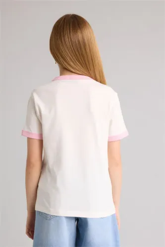 Resim Defacto Kız Çocuk T-shirt G1780A8/ER85