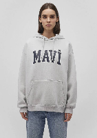 Resim Mavi Logo Kadın Sweat M1600361-34322