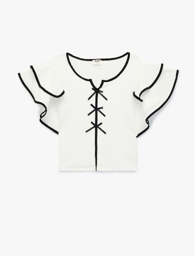 Resim Koton Kız Çocuk Bluz 6SKG60010AK