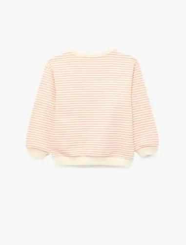 Resim Koton Kız Bebek Sweat 7WMG10026AK