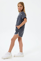 Resim U.S. Polo Assn Kids Kız Çocuk Şort Takım Us2528-4