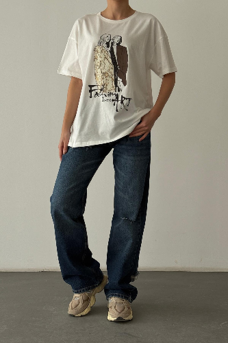 Resim QUZU Kadın T-shirt