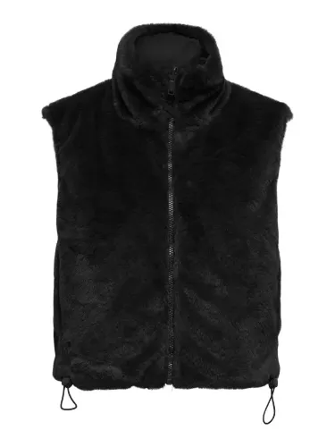 Resim Only Onldana Faux Fur Rev.Waıstcoat Otw Cc Kadın Mont 15348986