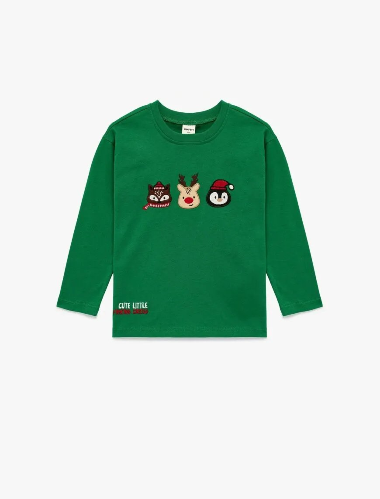 Resim Koton Erkek Bebek Sweat 6WMB10328TK