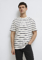 Resim Mavi Erkek T-shirt M0613138-70057