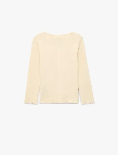 Resim Koton Kız Bebek Sweat 7WMG10023AK