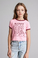 Resim Defacto Kız Çocuk T-shirt D8542A8/PN253